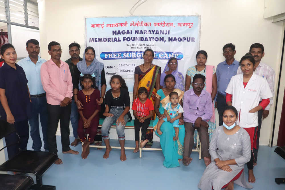 Annual Mega Free Surgical Camp for Poor Tribal Children with Orthopaedic Deformity