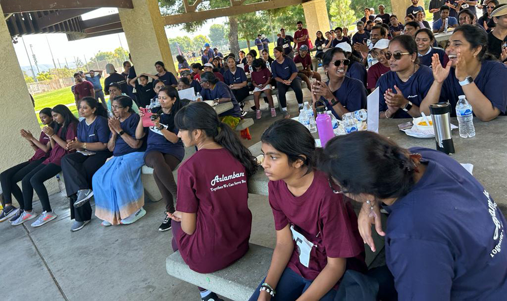 Felicitation and Walkathon organized by Aalambana Foundation at Tustin