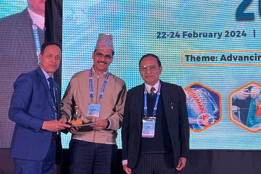 Dr viraj Shingade, Noted paediatric orthopaedic surgeon and Honarary Secretary of paediatric orthopaedic society of India