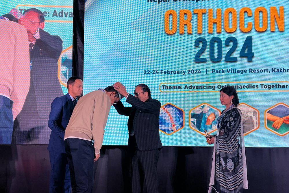 Dr viraj Shingade, Noted paediatric orthopaedic surgeon and Honarary Secretary of paediatric orthopaedic society of India